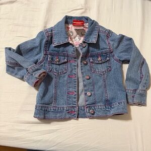 2010 Sanrio Hello Kitty Denim Jacket for Kids 3t